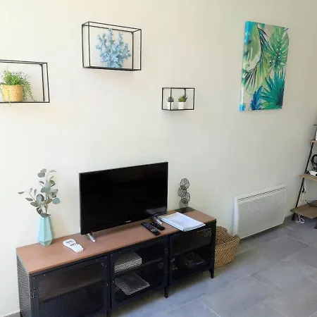 Grand 2 Pieces Renove Climatise, Vieil Antibes, Proche Port אנטיב