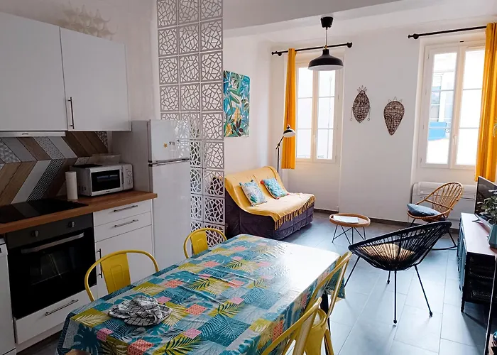 Daire Grand 2 Pieces Renove Climatise, Vieil Antibes, Proche Port *